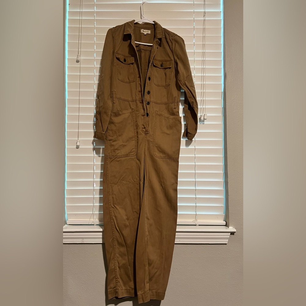 Madewell Brown Jumpsuit